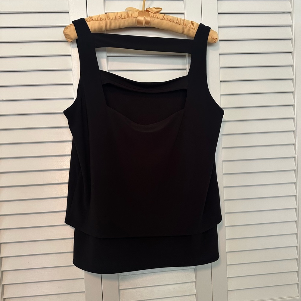 Black Sleeveless Top